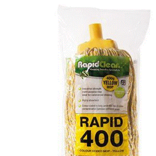 RAPIDCLEAN 400G MOP REFILL - YELLOW