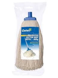 OATES POLYESTER COTTON MOP REFILL - 600g