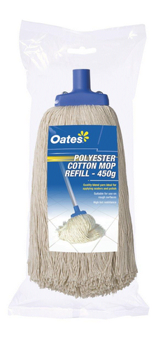 OATES POLYESTER COTTON MOP REFILL - 450g