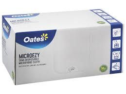 MICROEZY SEMI DISPOSABLE MICROFIBRE CLOTHS GREEN