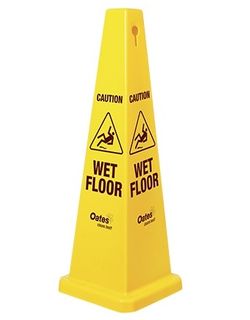 OATES MEDIUM CAUTION WET FLOOR CONE
