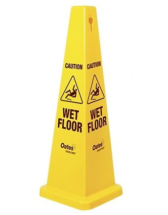 OATES MEDIUM CAUTION WET FLOOR CONE