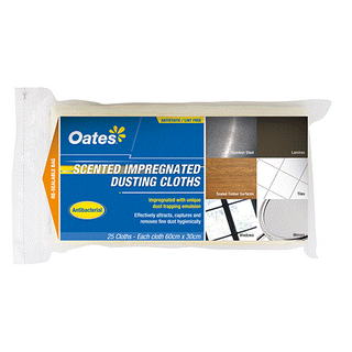 OATES SCENT IMPREGNATED DUSTING CLOTH - 25 PACK