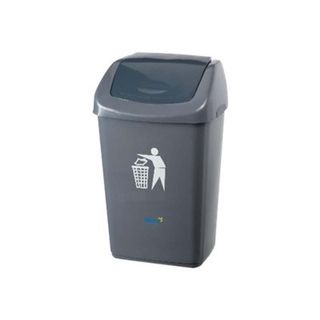 OATES FLIP BIN - GREY 40L