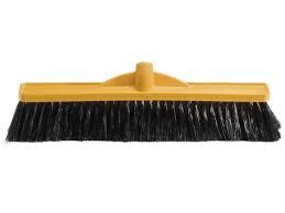 OATES 450MM WORKSHOP MEDIUM STIFF YELLOW BROOM HEAD