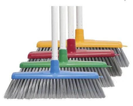 OATES 450MM JUMBO INDOOR BROOM - BLUE (HEAD ONLY)