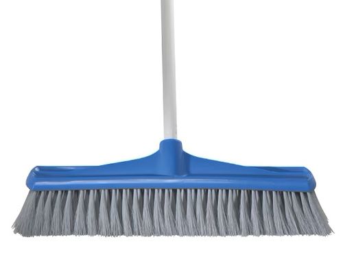 OATES 450MM JUMBO INDOOR BROOM BLUE (HEAD ONLY)