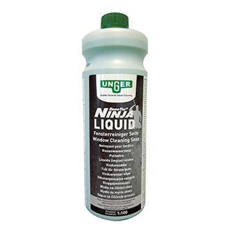 UNGER NINJA POWER LIQUID GLASS CLEANER 1L