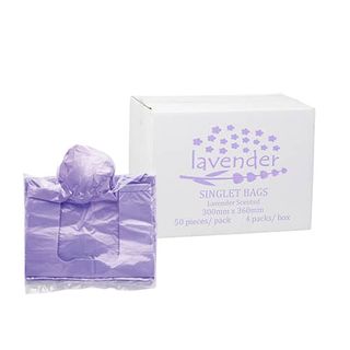 NAPPY BAG LAVENDER SCENTED 2000 BAGS per BOX