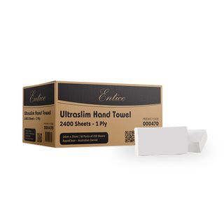 RAPIDCLEAN ENTICE ULTRASLIM HAND TOWELS 24X25CM