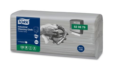 TORK INDUSTRIAL CLEANING CLOTHS GREY