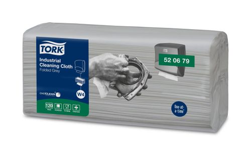 TORK INDUSTRIAL CLEANING CLOTHS GREY