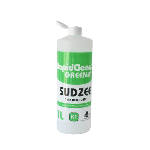 RAPIDCLEAN SUDZEE SCREEN PRINTED BOTTLE 1L