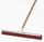 OATES 600MM ALUMINIUM BACK SQUEEGEE AND HANDLE - RED RUBBER