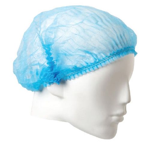 PROVAL CRIMPED BERETS 21' DISPOSABLE - BLUE