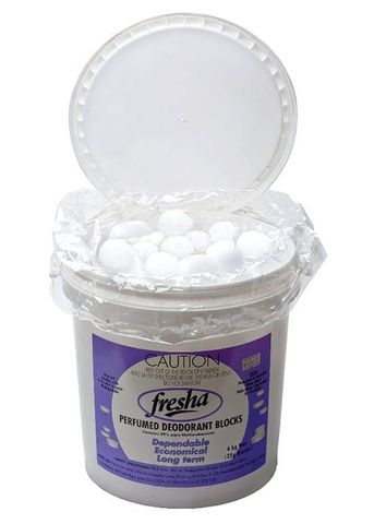 FRESHA PERFUMED DEODORANT BLOCKS 4KG