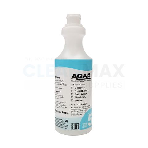 AGAR PRINTED BOTTLE - GLASS CLEANERS #5