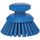 VIKAN HARD ROUND HAND SCRUB BRUSH - BLUE