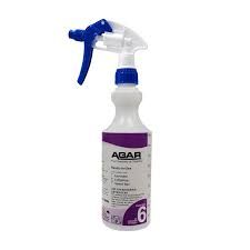 AGAR AIR FRESHENER/DETERGENT SCREEN PRINTED BOTTLE #6 PURPLE 500ML