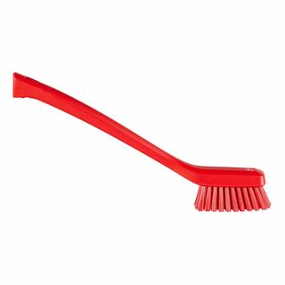 Actionware Plastic Red Carpet Cleaning Brush