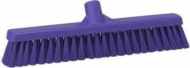 VIKAN SWEEPING PURPLE FLOOR BROOM - 420MM