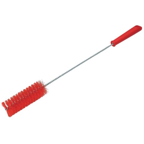 VIKAN RED TUBE CLEAN BRUSH HARD 40mm