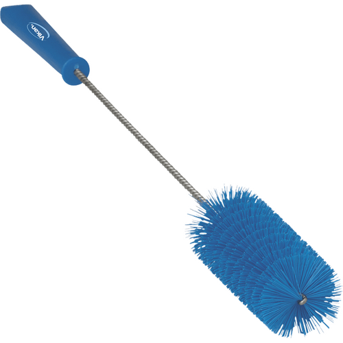 Vikan 42374 Dish Brush w/ Scraper- Medium, Red