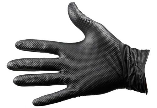 NITRILE BLAX HEAVY DUTY W/ DIAMOND GRIP (LARGE)