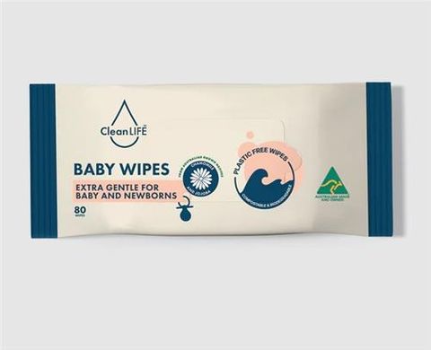 CLEANLIFE BABY WIPES (80 WIPES)