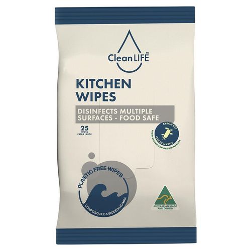 CLEANLIFE KITCHEN WIPES 25 WIPES