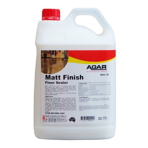 AGAR MATTE FINISH SEALER 5L