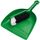 OATES DUST PAN AND BANNISTER SET GREEN