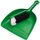 OATES DUSTPAN & BANNISTER SET - GREEN