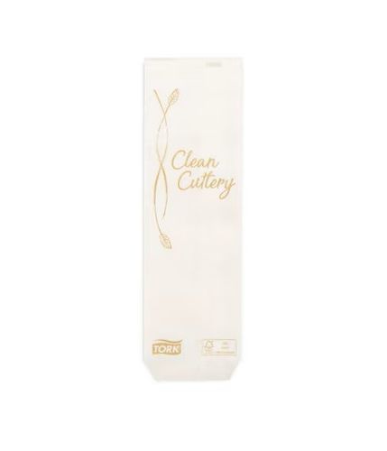 TORK BOTANICAL CUTLERY BAG 500per Pack