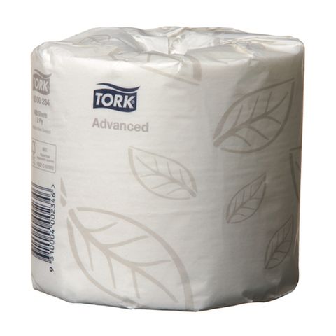TORK SOFT CONVENTIONAL TOILET ROLL 400 SHEET  2PLY ADVANCED T4