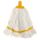 SABCO 350GRAM PREMIUM MICROFIBRE ROUND MOP YELLOW