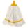 SABCO 350GRAM PREMIUM MICROFIBRE ROUND MOP YELLOW