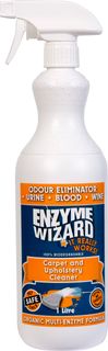 ENZYME WIZARD CARPET AND UPHOLSTERY CLEANER 750ML