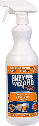 ENZYME WIZARD CARPET AND UPHOLSTERY CLEANER 750ML