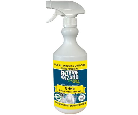 ENZYME WIZARD URINE STAIN & ODOUR REMOVER 750ML