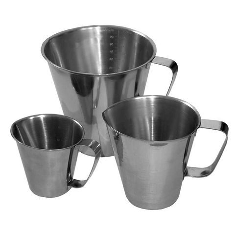 VIKAN 3L STAINLESS STEEL MEASURING JUG