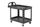 RUBBERMAID 2-SHELF UTILITY/SERVICE CART