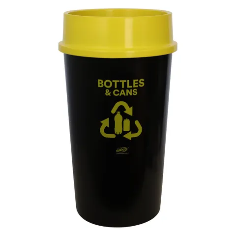 SABCO RECYCLING STATION 60L BIN KIT YELLOW