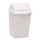 SABCO SWING TOP TIDY BIN WHITE 30L