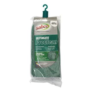 SABCO ULTIMATE PROCLEAN MOP HEAD 400G GREEN