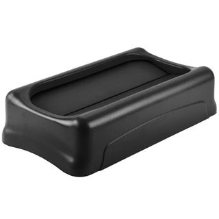 RUBBERMAID SLIM JIM BLACK DROP SHOT RUBBISH LID