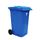 EDCO HEAVY DUTY BIN WITH WHEELS BLUE - 240L