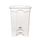 SABCO HEAVY-DUTY PEDAL BIN 45L WHITE