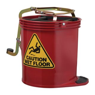 OATES CONTRACTOR WRINGER BUCKET 15L RED