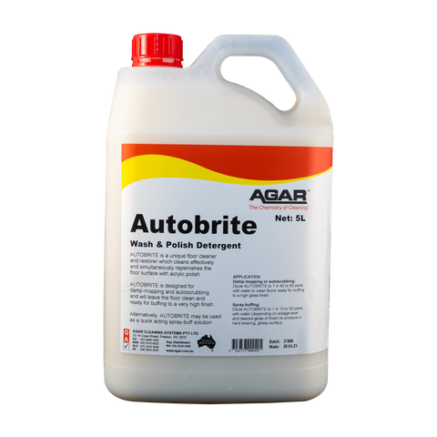 AGAR AUTOBRITE WASH & POLISH DETERGENT 5L